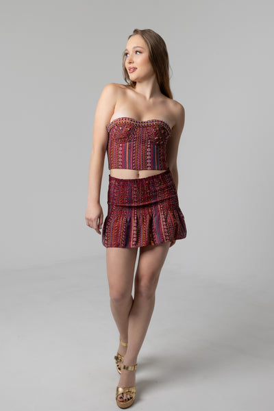 Corset Mini Skirt